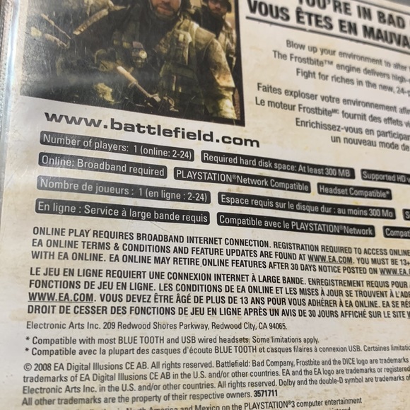 Battlefield Bad Company PS3 game - Picture 6 of 6